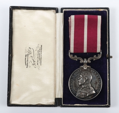 Scarce Home Service full entitlement Great War Meritorious Service Medal to the Royal Army Service Corps.
