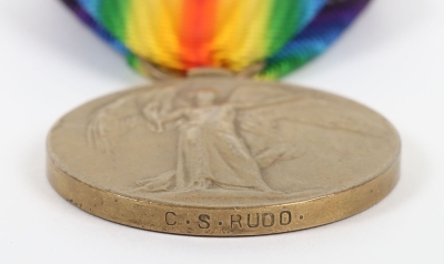 Great War Victory Medal to a Nurse serving with the French Red Cross - 3