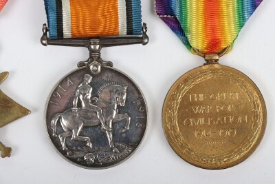 First World War British Military Medal Gallantry medal group of four, to the Royal Field Artillery. Comprising of GRV Military Medal, 1914-15 Star, British War Medal and British Victory medal. Impressed to 87233 Corporal Bertrum Albert Butcher MM, Trench - 6