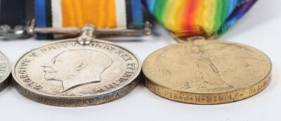 First World War British Military Medal Gallantry medal group of three medals to the Royal Army Medical Corps, comprising of GRV Military Medal, British War Medal and British Victory Medal. Impressed to 81526 Pte J H Hindle, 55 Field Ambulance, Royal Army - 3