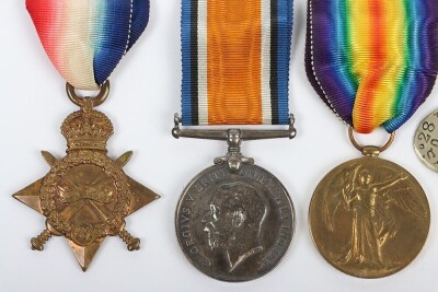First World War British Medal Trio to the Royal Engineers comprising of 1914-15 Star, British War Medal and British Victory Medal. Impressed to 1238 Dvr John A Laker, Royal Engineers (3)Laker also served with the service number: 538144 - 2