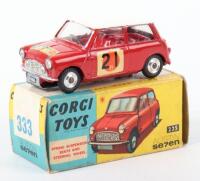 Boxed Corgi Toys 333 Austin Mini Cooper S ‘Sun-RAC Rally’