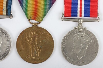First and Second World War British Medal Group of Four to the 1/8th Battalion (City of London) (Post office Rifles) London Regiment. Comprising of 1914-15 Star, British War Medal, Victory Medal and 1939-45 War medal. Impressed to 1315 Acting Corporal Regi - 3
