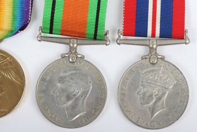 First and Second World War Family medal group to the RAF to include First World War Medal Pair: British War Medal and British Victory Medal impressed to 290030 Sjt Leonard Thomas Murray, Royal Navy and RAF in original boxes. Together with Second World War - 3