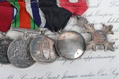 The impressive Second World War MBE, with later Kings Police Medal, Police long service group of 8 to the Assistant Chief Constable of the Norfolk Constabulary. - 6