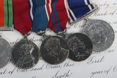 The impressive Second World War MBE, with later Kings Police Medal, Police long service group of 8 to the Assistant Chief Constable of the Norfolk Constabulary. - 7