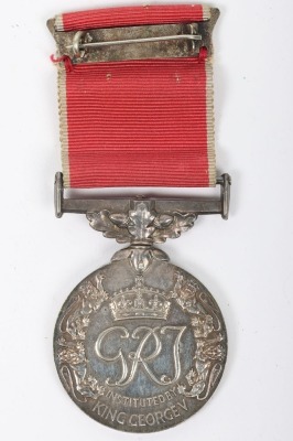 Second World War British Empire Medal to a recipient in the Great Western Railway - 2