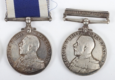 Royal Navy long service group of 5 medals. - 3