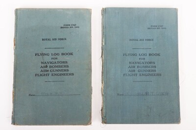 WW2 and Post War Medal Group and Substantial Log Book Set of Master Navigator R T Dyer, - 6