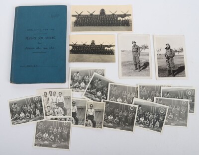 WW2 and Post War Medal Group and Substantial Log Book Set of Master Navigator R T Dyer, - 8