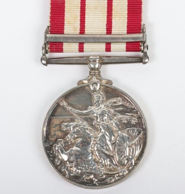 GRVI Naval General service medal with Minesweeping 1945-51 clasp. Impressed to P/KX 527355 G.S. Tiley, Stoker Mechanic, Royal Navy - 3