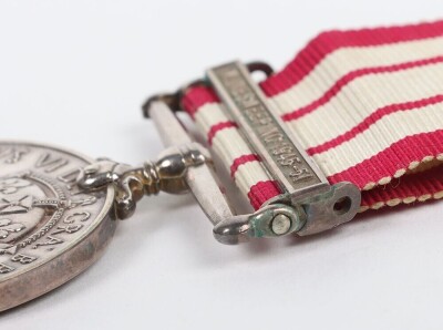 GRVI Naval General service medal with Minesweeping 1945-51 clasp. Impressed to P/KX 527355 G.S. Tiley, Stoker Mechanic, Royal Navy - 5