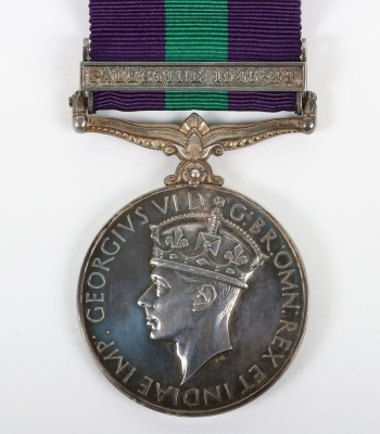 Post War Palestine campaign medal to the Royal Corps of Signals. - 5