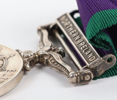 A Long Service Pair of Medals to the Queens Regiment - 5