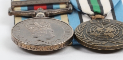 Modern Campaign Medal Group for Service in Afghanistan and South Sudan to the Royal Logistic Corps - 2