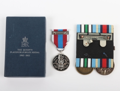 Modern Campaign Medal Group for Service in Afghanistan and South Sudan to the Royal Logistic Corps - 3