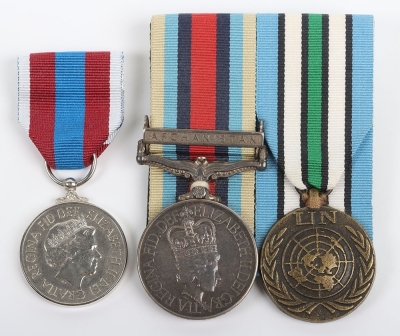 Modern Campaign Medal Group for Service in Afghanistan and South Sudan to the Royal Logistic Corps - 4