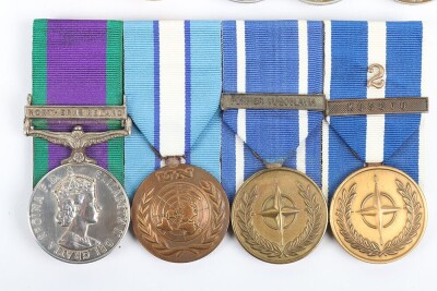 Superb Meritorious Service and Long Service group of 9 medals for service in the Worcestershire and Sherwood Foresters Regiment and the Princess of Wales&rsquo;s Royal Regiment - 3