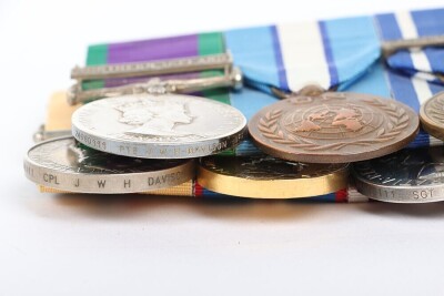 Superb Meritorious Service and Long Service group of 9 medals for service in the Worcestershire and Sherwood Foresters Regiment and the Princess of Wales&rsquo;s Royal Regiment - 7
