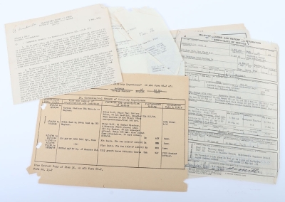 WW2 USAAF Distinguished Flying Cross Medal and Document Grouping of 1st Lieutenant Leon C Druckenmiller B-17 Bomber Pilot of 554th Bombardment Squadron, 384th Bombardment Group - 8