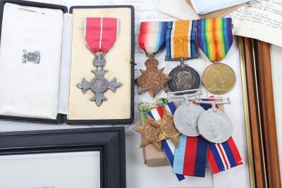 Member of the British Empire (M.B.E) Medal Group of Major Frederick Galley Wilson, Possibly Decorated for the Planning of Operation Overlord D-Day. - 2