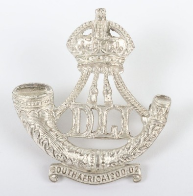 Territorial Battalions Durham Light Infantry Officers Cap Badge