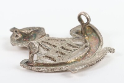 Territorial Battalions Durham Light Infantry Officers Cap Badge - 3