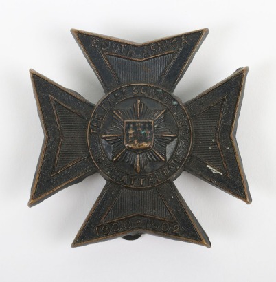 6th Battalion East Surrey Regiment Cap Badge