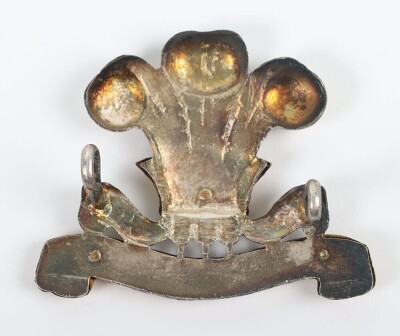 Rare Flint & Denbigh Yeomanry Officers Cap Badge - 2