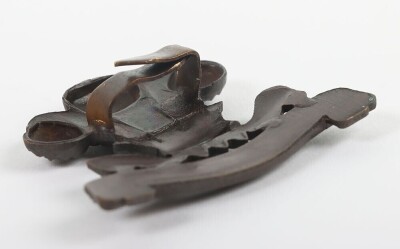 Caernarvon & Denbigh Yeomanry Officers Cap Badge - 3
