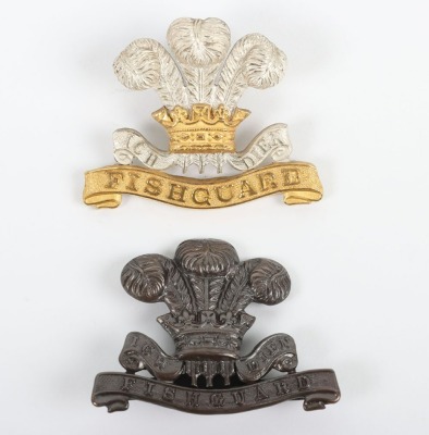 Pembrokeshire Yeomanry (Hussars) Officers Cap Badge