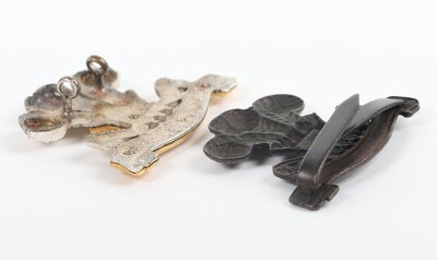 Pembrokeshire Yeomanry (Hussars) Officers Cap Badge - 3