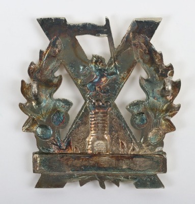 Tyneside Scottish Officers Cap Badge - 2