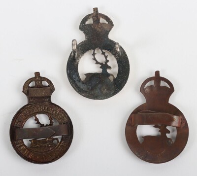 Hertfordshire Regiment Officers Cap Badges - 2
