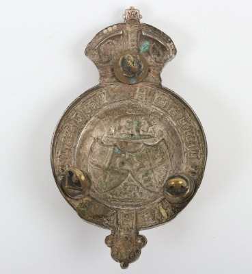 Indian Army, Great Indian Peninsula Railway Volunteer Corps Officer's Pouch Badge. - 2