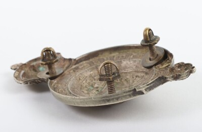 Indian Army, Great Indian Peninsula Railway Volunteer Corps Officer's Pouch Badge. - 3