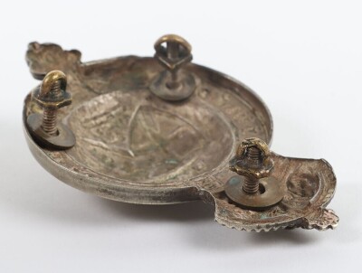 Indian Army, Great Indian Peninsula Railway Volunteer Corps Officer's Pouch Badge. - 4