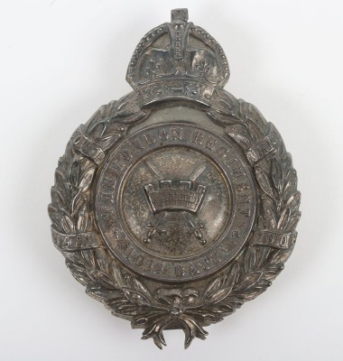An Officer's Cross Belt to the 10th Battalion The London Regiment (Paddington Rifles).