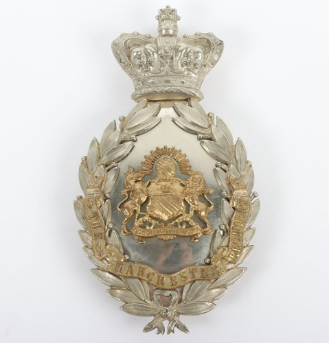 3rd & 4th Battalion Militia Manchester Regiment Victorian Officer's Pouch Belt Plate.