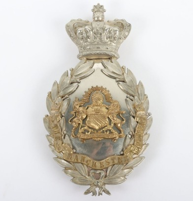 3rd & 4th Battalion Militia Manchester Regiment Victorian Officer's Pouch Belt Plate.