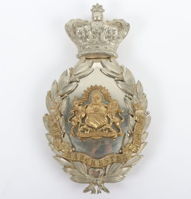 3rd & 4th Battalion Militia Manchester Regiment Victorian Officer's Pouch Belt Plate.