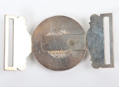 The Hampshire Regiment Officer's Silver & Gilt Waist Belt Clasp. - 3