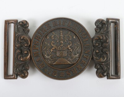 2nd (Southampton) Hampshire Rifle Volunteers Waist Belt Clasp.
