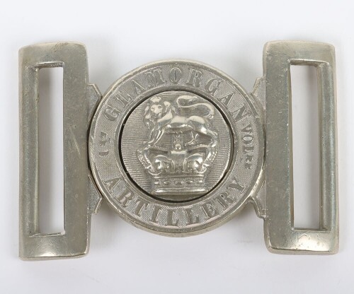 1st Glamorganshire Artillery Volunteers Victorian Waist Belt Clasp.