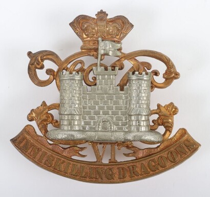 6th Inniskilling Dragoon Guards Officer's Pouch Badge.