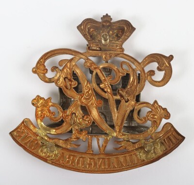 6th Inniskilling Dragoon Guards Officer's Pouch Badge. - 2