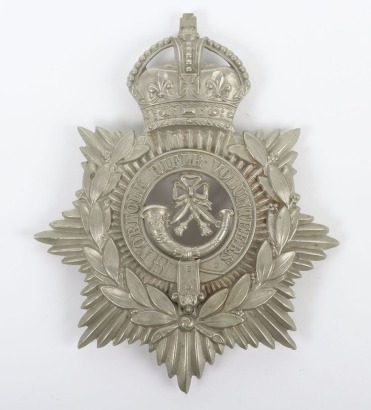 The Norfolk Rifle Volunteers Home Service Helmet Plate.