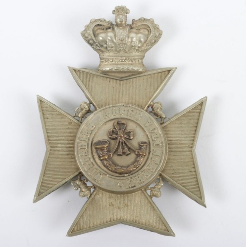 Wiltshire Rifle Volunteers Officer's Helmet Plate.