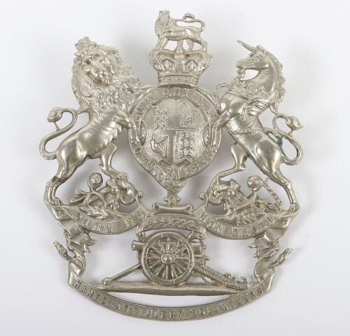 Hampshire Artillery Volunteers Victorian Home Service Helmet Plate.