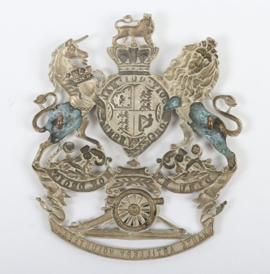 Hampshire Artillery Volunteers Victorian Home Service Helmet Plate. - 2
